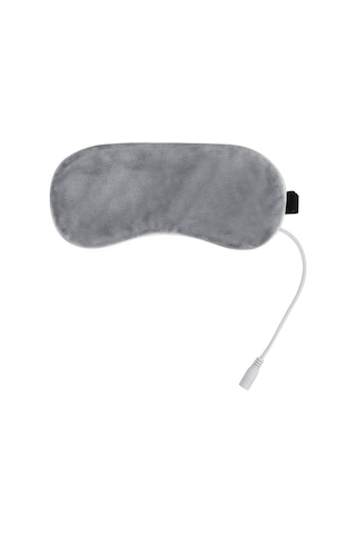 Lichen Elektrikli Isıtmalı Göz Maskesi, Usb Isıtıcı Göz Maskesi, Gri