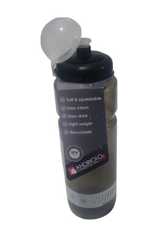 Andriolo 700 Ml Bisiklet Suluk Matara. Siyah. Siyah