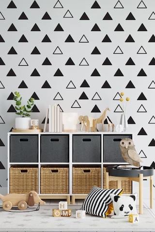 Modern Üçgen Duvar Sticker, Bebek Ve Çocuk Odası Dekoratif Duvar (552800319)
