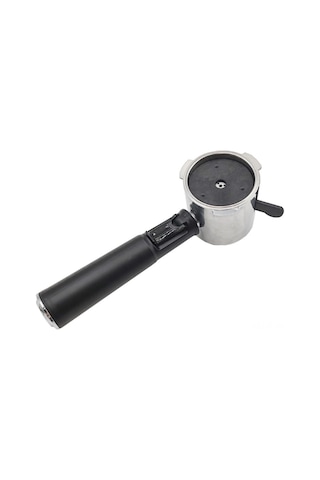 Lemestar 51mm Çelik Kahve Kapsülü Tutucu - Ergonomik Portafilter İle Ev/ofis İçin Kolay Filtreleme, Dayanıklı Ve Temizlenebilir Gümüş