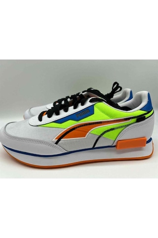 Puma Future Rider Twofold Erkek Spor Ayakkabı 380591-07-beyaz Beyaz