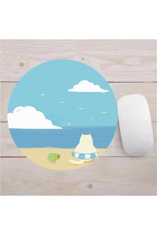 Primepickings Küçük Çizgi Film Sevimli Kaymaz Oyun Fare Altlığı