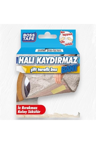 Boss Tape Çift Taraflı Halı Sabitleme Bandı 50mm X 5mt