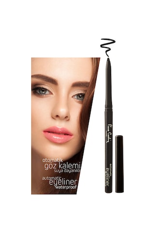 Pierre Cardin Eyeliner Automatic - Açılıp Kapanabilen Suya Dayanıklı Siyah Göz Kalemi