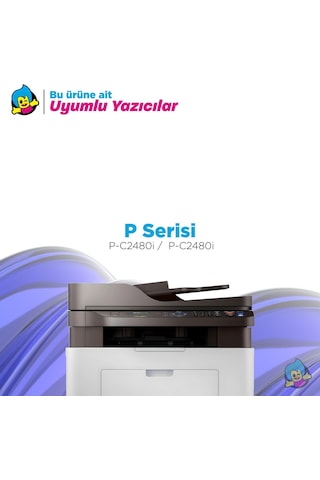 Utax P-c2480i uyumlu Toner Seti / Ck-8520 Siyah -mavi - Sarı - Kırmızı