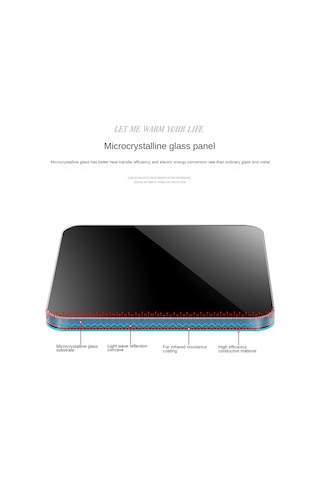 Taşınabilir Isıtmalı Bardak Altlığı Kahve Kupa Isıtıcıları Usb Isıtıcı Siyah