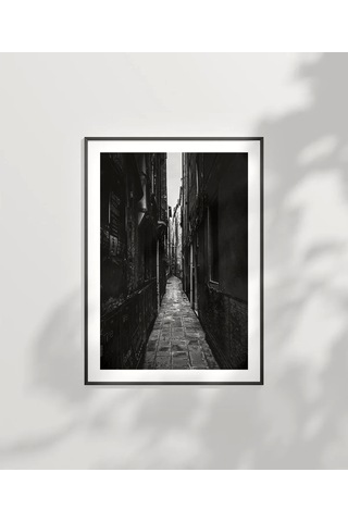 Çerçevesiz Poster Gölgede Kalan Yollar