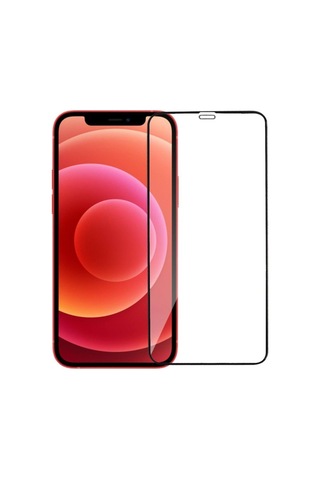 Apple Uyumlu iPhone 12 Mini ile Tam Kaplayan Cam Ekran Koruyucu