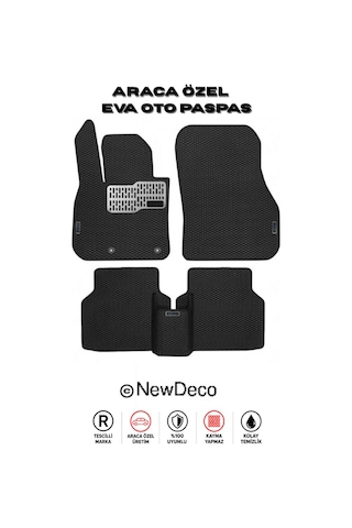 Skoda Fabia 1 1997-2007 Yeni Nesil Hücreli Eva Paspas Takımı Ss