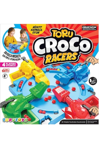 Toru Croco Misket Kapmaca Eğlenceli Aile Kutu Oyunu