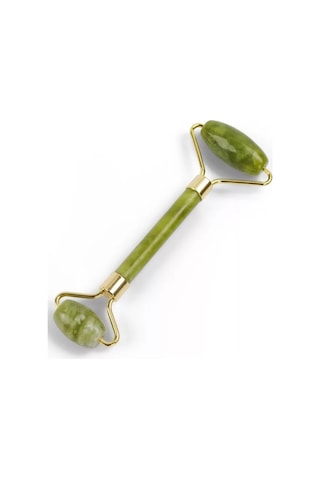 Yeşim Taşı Face Roller Masaj Aleti Doğal Taş Jade Roller