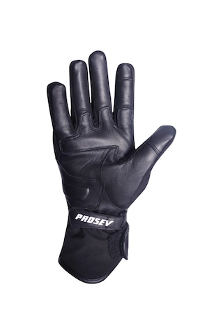 Prosev 6002 Kışlık Motosiklet Eldiveni Siyah