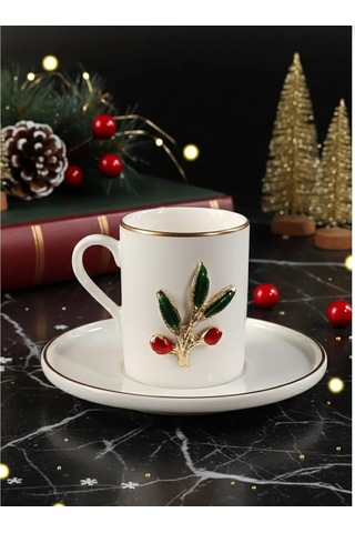 Regna Home Fine Living Kokina 4 Parça 2 Kişilik Kahve Fincan Seti 93 Ml Diğer