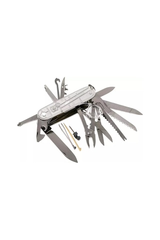 Victorinox SwissChamp Silver 1.6794.T7 İsviçre Kamp Çakısı 33F Gümüş