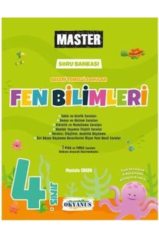 Okyanus 4. Sınıf Master Fen Bilimleri Soru Bankası