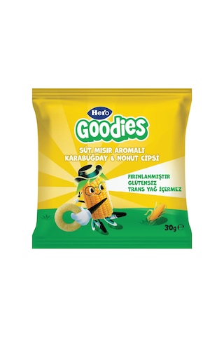Hero Goodies Süt Mısırlı Cips 8 x 30 G