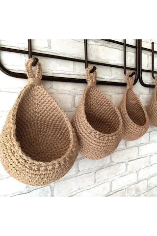 Ambition Duvara Monte Sebze Sepeti Meyve Ve Muhtelif Sepet Doğal Sarı