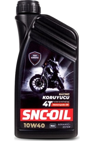 Snc Oil Koruyucu-Racing 4T 10W-40 1 L Motosiklet Yağı