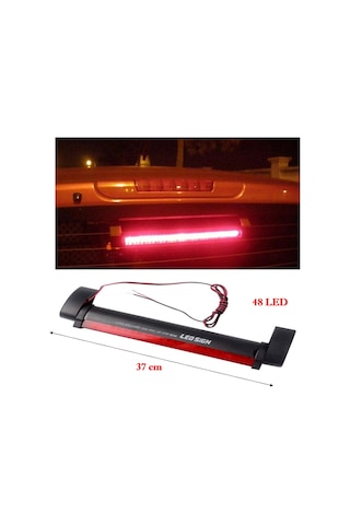 Arka Cam Stop Lambası 48 Ledli 12 Volt