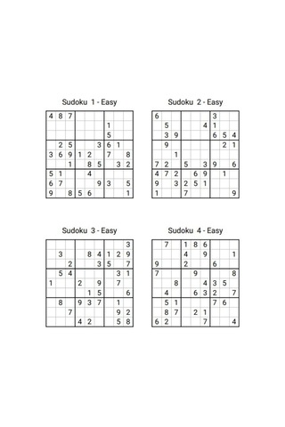 Yeni Başlayanlar İçin 9x9 Sudoku Kitabı 360 Su Doku