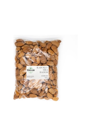 Kabuklu Sıra Badem 500gr Kabuklu Sıra Badem 500gr