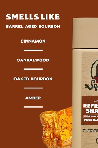 Dr.squatch Wood Barrel Bourbon Şampuan 325ml Tüm Saçlar