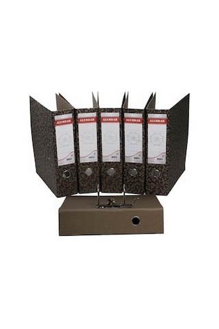 Alemdar A4 Geniş Karton Klasör- 5 Adet