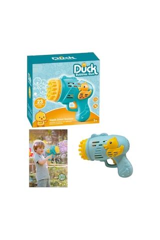 Köpük Atan Tabanca Oyuncağı Çok Delikli Pilli