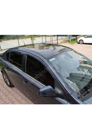 Opel Astra H Sedan Paslanmaz Krom Cam Çıtası 4 Parça 2004-2011