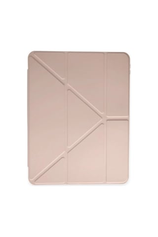 Apple İpad Air 4 10.9 Kılıf Kalemlikli Mars Tablet Kılıfı - Rose Gold Arka Kapak