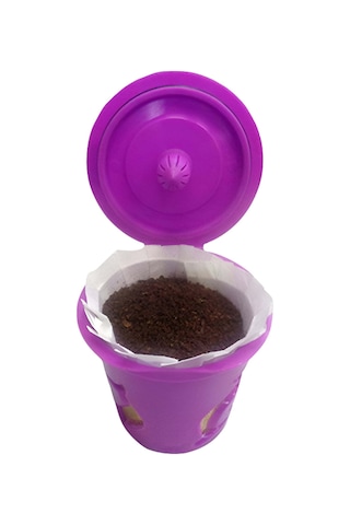 Ximistore9 Ev Ofis Kupa Kahve Filtreleri - 100 Adet Tek Kullandım, Makinelere Uyumlu, Normal Ve Yeniden Kullanılabilir K-kuplar İçin Beyaz