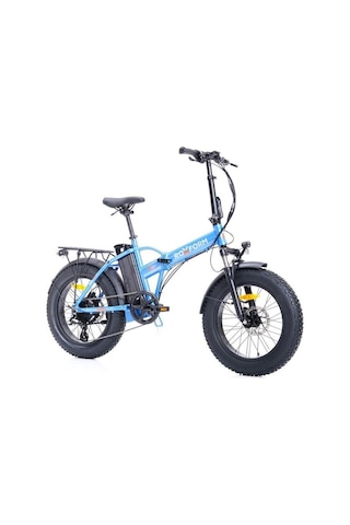 Roxform Ege Şehir Elektrikli Bisiklet - 250w Motor, 20 İnç Jant Mavi