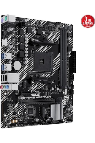 Asus Prıme A520m-r 5100mhz Oc Ddr4 Soket Am4 M.2 Hdmı Matx Anakart