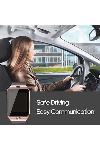 Fastbuy DZ09 1.56 Ekran Bluetooth 3.0 Akıllı Saat İthalatçı Garantili