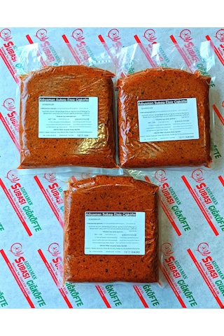 Subaşı Çiğköfte Vakumlu Çiğköfte 3 x 1 KG