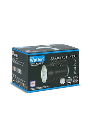 Gt Led Taşınabilir Güneş Solar Ledli Fener Wt-415