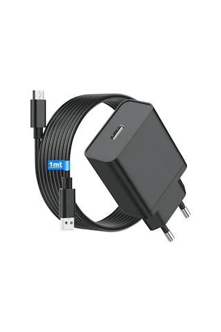 Tüm Samsung Modellerine Uygun Galaxy A14 A24 A34 A54 S20 Sarj Başlığı Type-c 25w Hızlı Şarj Aleti Siyah