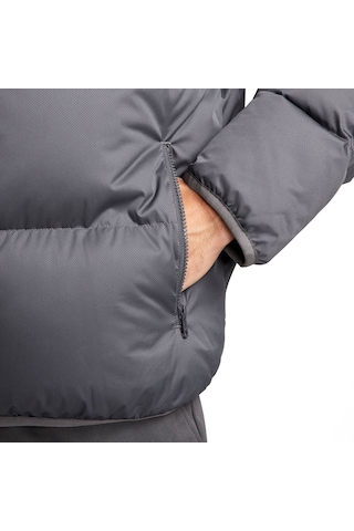 Nike Nıke Club Puffer Erkek Mont Fb7368-068 Gri