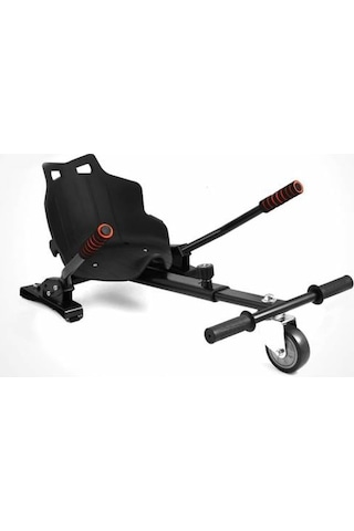 Hoverkart Elektrikli Kaykay Koltuk Smart Scooter Aparat Siyah Işıkşız Teker