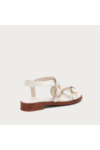 Off White Sandalet Kadın 87m6 Frau London-s Beyaz
