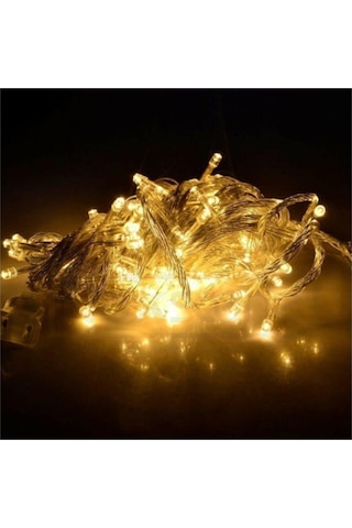 Eklemeli Gün Işığı 10 Metre Dekor Led - 100 Ledli 10 Metre Dekor Led - Yılbaşı Çam Ağacı Ledi - Işık
