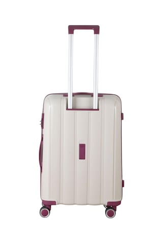 Mçs Polipropilen Valiz V305 65 Cm S18y10003365 11148 Kemik/mürdüm