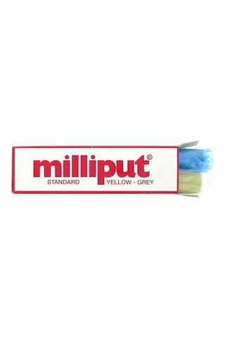 Milliput 01 Standart Tip Çift Bileşenli Epoksi Putty Macun - 2x56 112 Gram