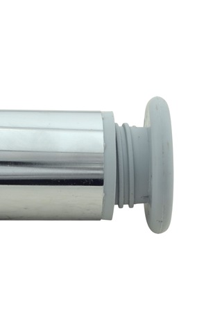 Ludıa Metal Ayarlanabilir 3 Adet Mobilya Ayağı Metal Tablalı 6cm Gri
