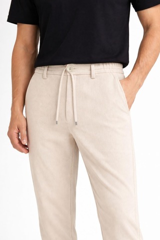 Classics Men Caserta Slim Fit Likralı Erkek Jogger Pantolon - 7559 Taş