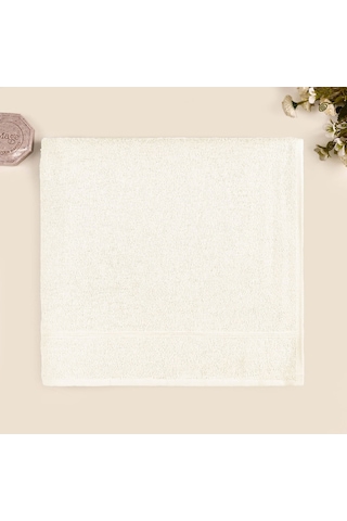 Mave Banyo Havlusu - Krem - 70x140 Cm Çok Renkli