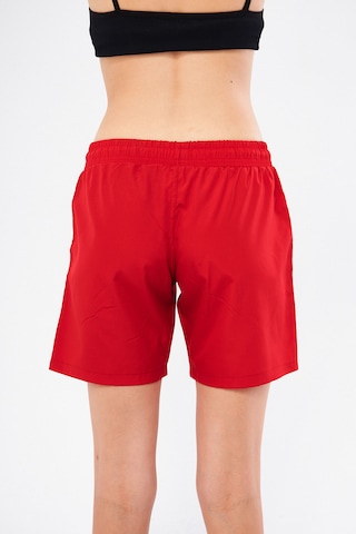 Fantasy Kadın Kırmızı Cepli Hızlı Kuruyan Deniz Şortu Edy6110k Kırmızı