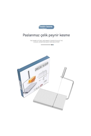Jian Fan Mutfak Aletleri Paslanmazçelik Peynir Dilimleyici Jambon Kesici Paslanmaz Çelik