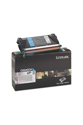 Lexmark C524-C5240Ch Mavi Toner Yüksek Kapasiteli
