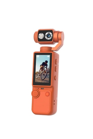 Gimbal Kamera 4k Video Çekim 180 Derece Dönebilen Lens